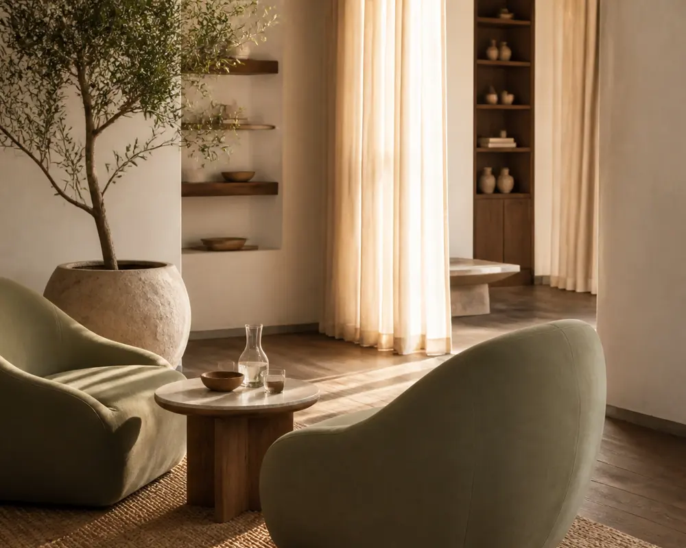 Sample private treatment and consultation space