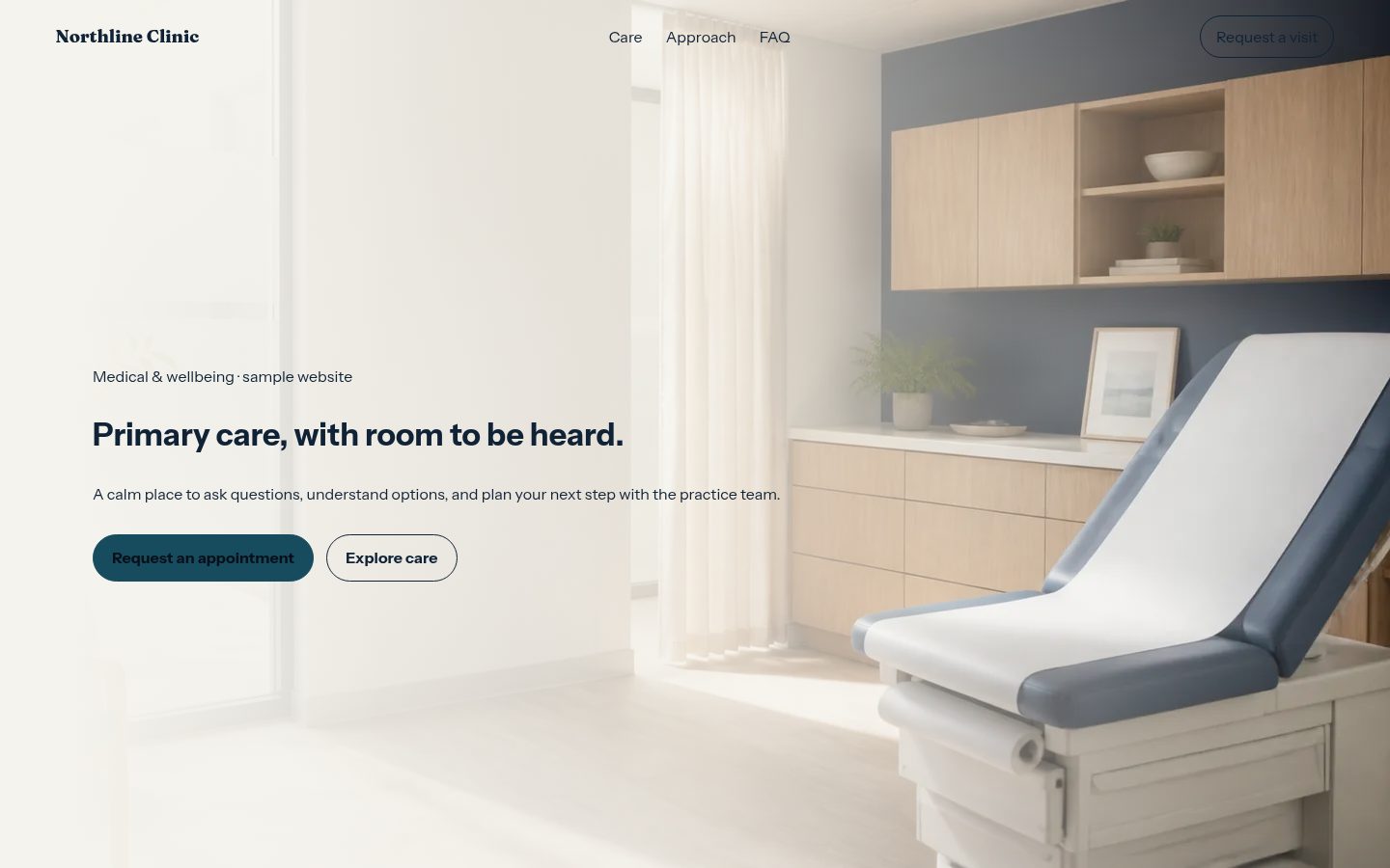 Medical / Wellbeing T1 Stillwater Clinic preview screenshot